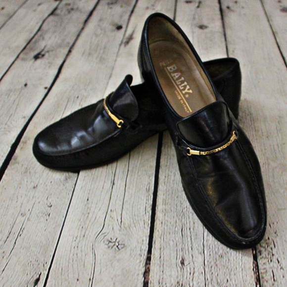 Bally Other - Bally black leather men's shoes made in Italy